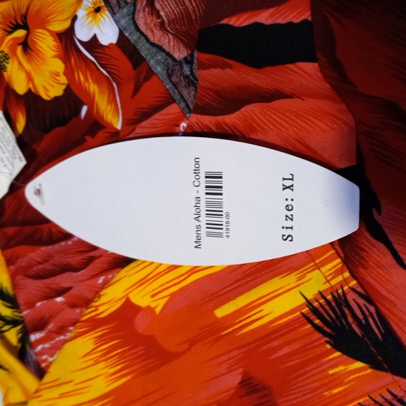 Palmwave Hawaii -XL Hawaiian stlye button-down - Picture 5 of 6